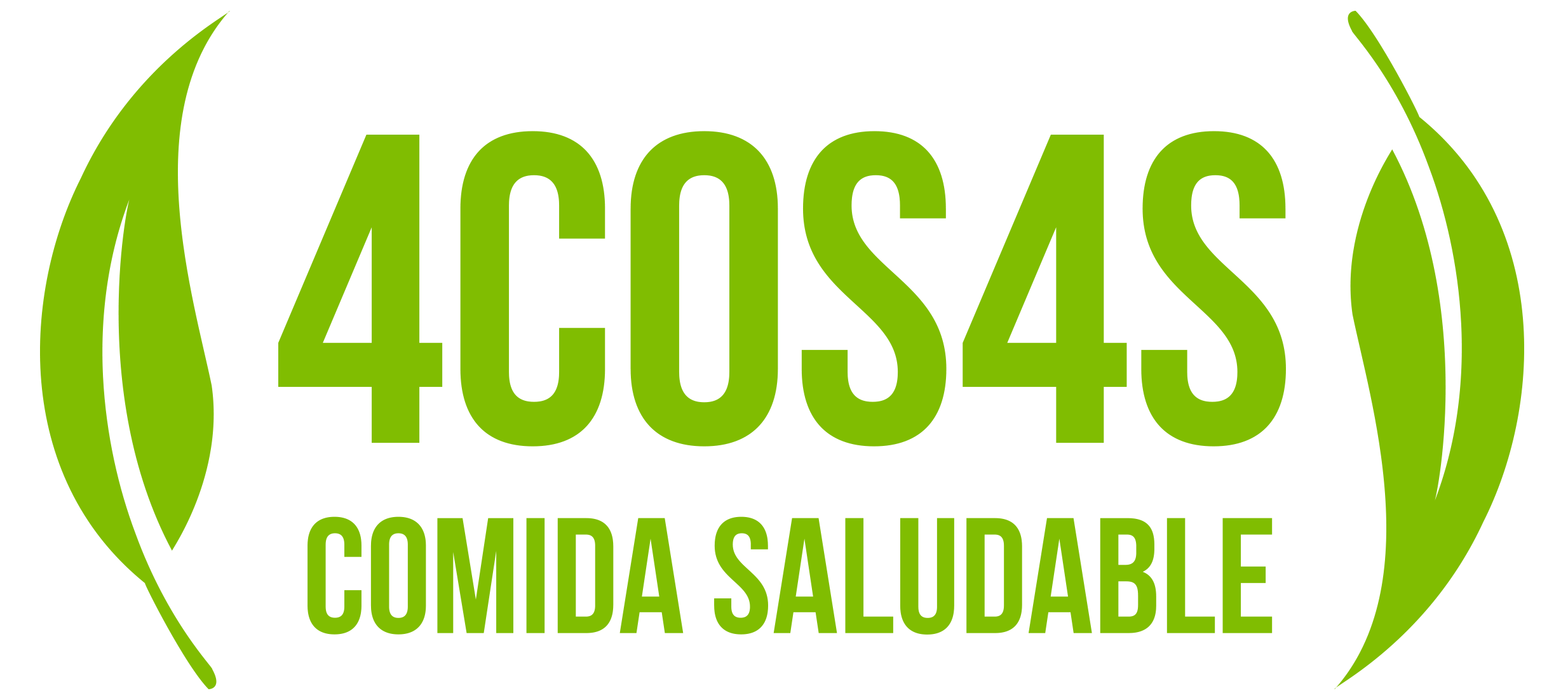 4 COSAS - Horizontal Green logo + No Background HR - International